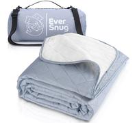 Eversnug grande couverture exterieure etanche etanche - Extra epais acements de toison matelasse etanche et eolienne ideal pour le camping Picnic