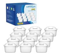 EVERSPRING Filtre à eau pour bouilloire Compatible Avec Brita Maxtra+, Maxtra Plus, Mavea, Anna Duomax, 12 pièces