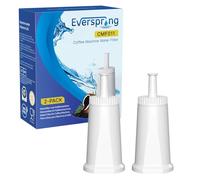 EVERSPRING Filtre à Eau pour Machine à Café, Compatible Avec Sage Barista Express, SES008, SES810, SES875, SES880, SES920, SES980, SES990, Bambino Plus, Oracle Touch, Cartouche Filtrante 2 Pièces