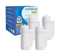 EVERSPRING Filtre à eau pour machine à café Compatible Avec Siemens EQ Series/EQ3/EQ5/EQ6/EQ7/EQ9/EQ500/S700/Brita® Intenza 575491/Bosch® TCZ7003/TCZ7033, Cartouche pour machine à café, 4 pièces