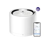 PETKIT EverSweet 3 Pro UVC gamelle et abreuvoir pour chiens et chats Acrylonitrile-Butadiène-Styrène (ABS), Silicone, Acier inoxydable Blanc Universel Fontaine à eau automatique pour animaux de compagnie