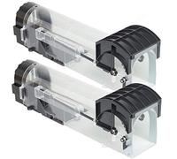 Everteco - Lot de 2 Pièges à Souris Rats Rongeurs sans Les Tuer Non Létal Réutilisable