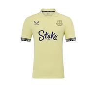 Everton FC Chemise à Manches Courtes Away Jaune Pastel