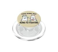 Every Bunny Was Kung Fu Combattait Un Joli Duo PopSockets PopGrip pour MagSafe