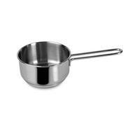 every casserole profonde avec long manche en acier inoxydable diamètre 14 cm capacité 1,2 l