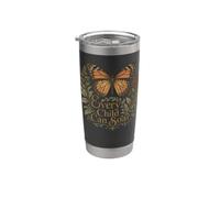 Every Child Can Soar Back To School Butterfly Gobelet isotherme en acier inoxydable double paroi