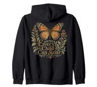 Every Child Can Soar Back to School Butterfly Sweat à Capuche