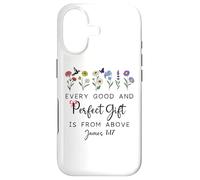 Every Good Perfect is from Above Sign Bible Verse James 1:17 Coque pour iPhone 17