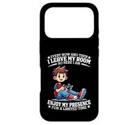 Every Now and Then I Leave My Room Jeu vidéo Amusant Coque pour iPhone 17 Pro