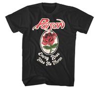 Every Rose Has Its Thorn Men's T Shirt Song Metal Rock Band Concert Merch