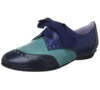 Everybody 850183, Chaussures Basses Femme - Bleu (Blau/Grün/Schwarz 5), 41.5 EU
