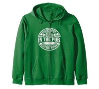 Everybody in The Pub Getting Tipsy St Patrick Day Funny Sweat à Capuche
