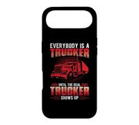 Everybody is A Trucker Until The Real Trucker Truck Driver Coque pour iPhone Air