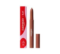 EVERYBODY LONDON x FLUFF, Rouge à Lèvres et Rouge à Lèvres Dévissable, 2-en-1, Blending Lip Crayon, Crayon Crémeux, Finition Satiné, Forte Opacité (Blush nu)
