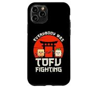 Everybody Tofu Fighting Funny Vegan Vegetarian Japan Theme Coque pour iPhone 11 Pro