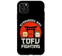 Everybody Tofu Fighting Funny Vegan Vegetarian Japan Theme Coque pour iPhone 11 Pro Max