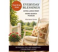Everyday Blessings: Extra Large Print Word Search Puzzles