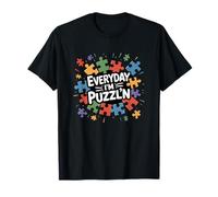 Everyday I'm Puzzl'n Puzzle Amusant Master Puzzler T-Shirt