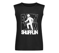 Everyday Im Shuffling Party Rock LMFAO Vest Tank T-Shirt Black Unisex Mens Sleeveless Tops Tees XL