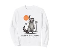 Everyday is Trash Day Peaceful Raton Laveur Sweatshirt