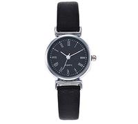 Everyday Montre à quartz arabe avec chiffres tendance pour femme, Noir , One Size