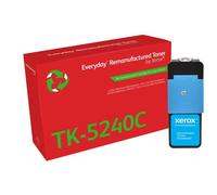 Everyday Rigenerato Toner rigenerato Everyday? di Xerox Ciano compatibile con Kyocera TK-5240C, Capacità standard
