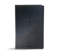 Everyday Study Bible: Christian Standard Bible, Black Leathertouch