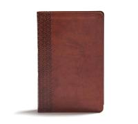 Everyday Study Bible: Christian Standard Bible, British Tan, Leathertouch