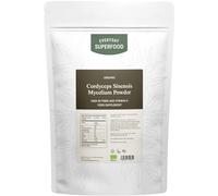 Everyday Superfood Cordyceps Sinensis Poudre de Champignon Bio 50g Idéal pour Café et Thé et Mélanges de Champignons
