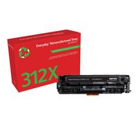 Everyday Toner rigenerato di Xerox Nero compatibile con HP 312X CF380X High capacity (TONER BLACK HP 312X - XEROX EVERYDAY)