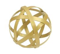 Everydecor Petite Boule décorative en métal doré