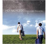 Hey Mercedes – Everynight Fire Works – Vinyle 12" réédition bleu (coloré) – Polyvinyl Records