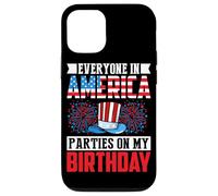 Everyone in America Party on My Birthday Coque pour iPhone 12/12 Pro