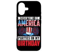Everyone in America Party on My Birthday Coque pour iPhone 17