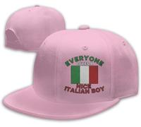 Everyone Loves A Nice Italian Boy Flag-1 Men Women Fashion Adjustable Baseball Cap Snapback Dad Caps