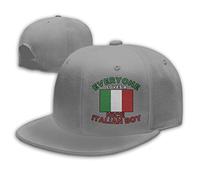 Everyone Loves A Nice Italian Boy Flag-1 Men Women Fashion Adjustable Baseball Cap Snapback Dad Caps