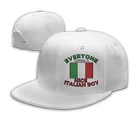 Everyone Loves A Nice Italian Boy Flag-1 Men Women Fashion Adjustable Baseball Cap Snapback Dad Caps