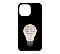 Everything Done in The Dark Luke 8 17 Design inspirant Coque pour iPhone 13 Pro Max