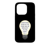 Everything Done in The Dark Luke 8 17 Design inspirant Coque pour iPhone 15 Pro