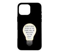 Everything Done in The Dark Luke 8 17 Design inspirant Coque pour iPhone 16 Pro Max