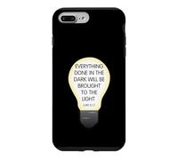 Everything Done in The Dark Luke 8 17 Design inspirant Coque pour iPhone 7 Plus/8 Plus