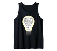 Everything Done in The Dark Luke 8 17 Design inspirant Débardeur