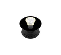 Everything Done in The Dark Luke 8 17 Design inspirant PopSockets PopGrip Adhésif