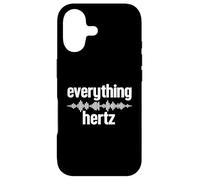 Everything Hertz Humour for Audio Techs and Music Geeks Coque pour iPhone 17