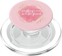 Everything I Need is on The Ground Rose K-Pop Kpop coréen PopSockets PopGrip pour MagSafe