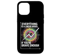 Everything is A Linear Model Data Science Statistics Coque pour iPhone 12/12 Pro