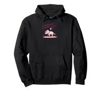 Everything is Alright Dinosaur Asteroid Chaos Graphic Retro Sweat à Capuche