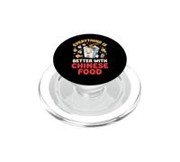 Everything is Better with Chinese Food Plats À Emporter PopSockets PopGrip pour MagSafe