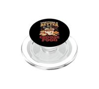 Everything is Better with Chinese Food Plats À Emporter PopSockets PopGrip pour MagSafe