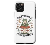 Everything is Figureoutable Frog Champignon Calm Coque pour iPhone 11 Pro